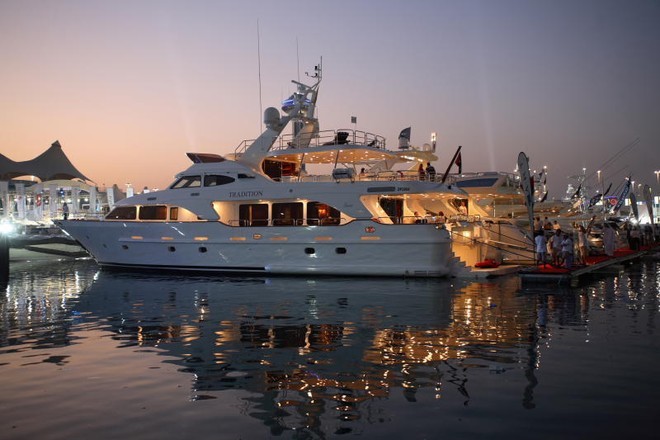 Massive superyachts from around the globe and other watercraft will be on display. © MIAA
